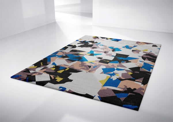 abstract modern area rug designer carpet