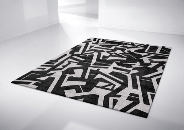 geometric modern area rug designer carpet